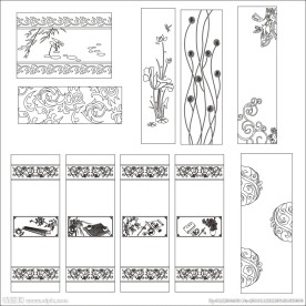 喷砂 刻绘 雕刻 沙花 暗花