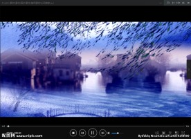 水LED 动态 背景素材