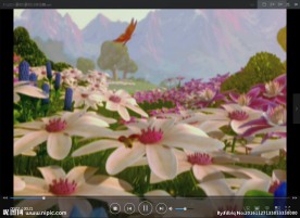 花LED 动态 背景素材