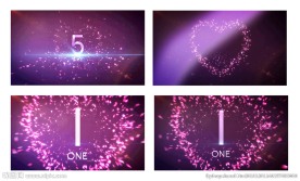 庆典婚礼浪漫晚会活动倒计时片头