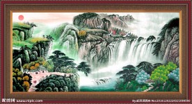 国画山水