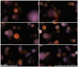 粒子闪烁飘落背景视频