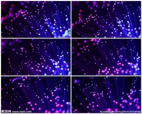 灯光光纤背景视频