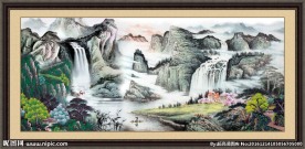 山水国画