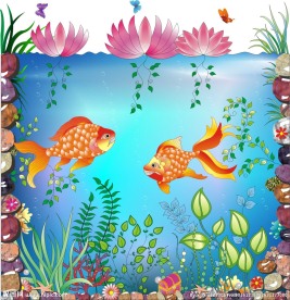 海底世界 背景墙图片