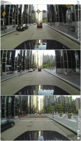 开车在匹兹堡商业街