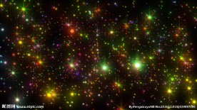 粒子星空特效背景