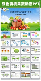 果蔬水果农产品有机食品PPT