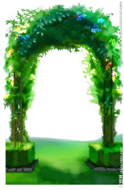 花草拱门