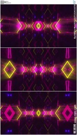 动感光线闪动节奏vj背景