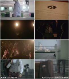 潇洒的商务人士