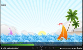 树木 森林 小路 动态 LED