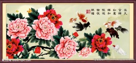 工笔牡丹