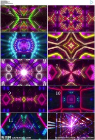 12款无缝循环动感vj素材包