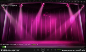 绚丽舞台灯光背景