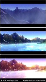 飞鹰南山 溪流  梦幻景色