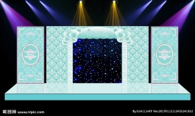 舞台背景 婚庆背景求婚