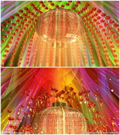 春晚灯笼上升大气开场