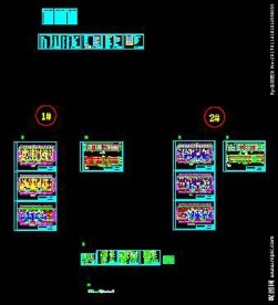 大型小区玻璃幕墙施工图设计