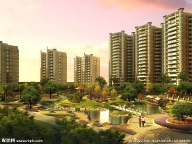 房地产商业楼(3ds+psd)