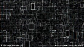 科技方块特效背景