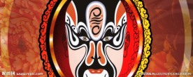 中国风京剧脸谱