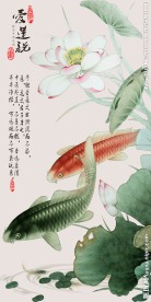 爱莲说中式玄关