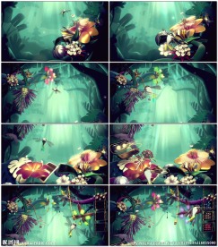 led动态电子屏幕墙