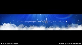 超宽屏蓝天白云