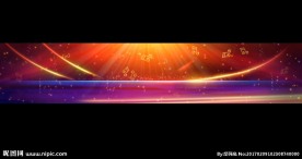 超宽屏红色意境