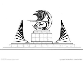 景观雕塑设计图