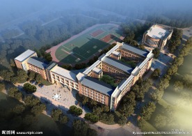 小学鸟瞰图设计