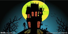 鬼屋动画贺卡Flash源文件