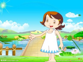 河边即景动画Flash