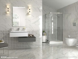 瓷砖效果图  卫浴空间  瓷片