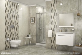 瓷砖效果图  卫浴空间  瓷片