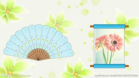 flash扇子卷轴打开动画原件