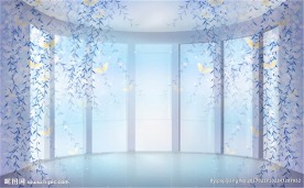 简约艺术大气背景墙装饰画