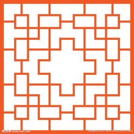 中式古典雕花格子