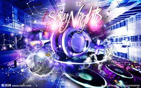 音乐系列装饰画背景墙