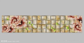 3D玉雕浮雕立体腰线