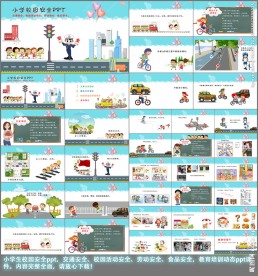 小学生校园交通食品安全ppt