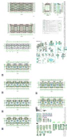 双拼别墅设计CAD图