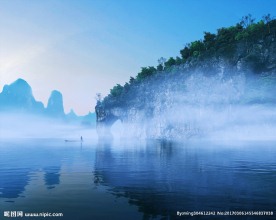 桂林 象鼻山max制作场景