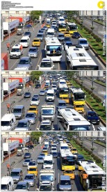 美国拥挤的交通