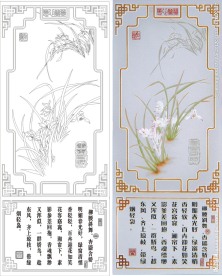 欧式兰花草