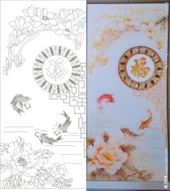 文星 玉兰福 牡丹鱼