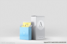 空白避孕包装盒样机