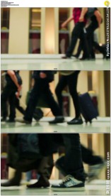 机场行走的人群