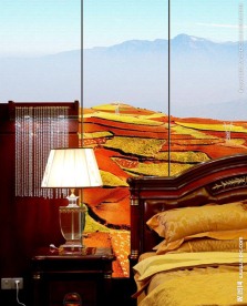 欧式家居 壁画壁纸效果图图片